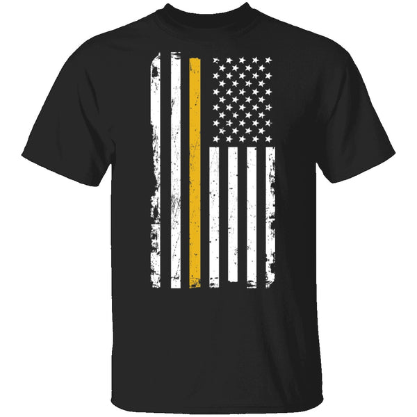 Veteran Marine Flag T-Shirt CustomCat