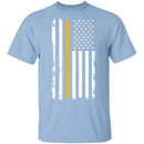 Veteran Marine Flag T-Shirt CustomCat