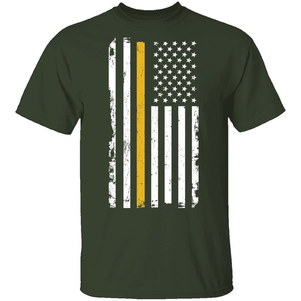 Veteran Marine Flag T-Shirt CustomCat