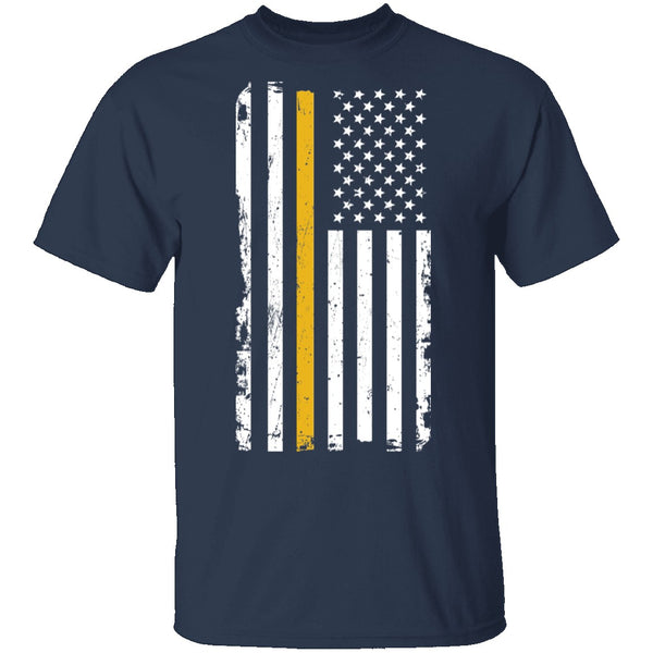Veteran Marine Flag T-Shirt CustomCat