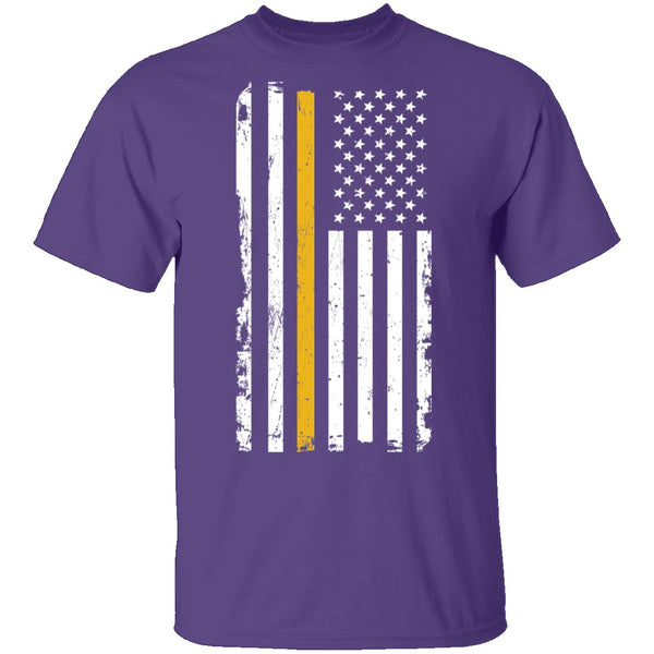 Veteran Marine Flag T-Shirt CustomCat