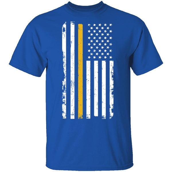 Veteran Marine Flag T-Shirt CustomCat
