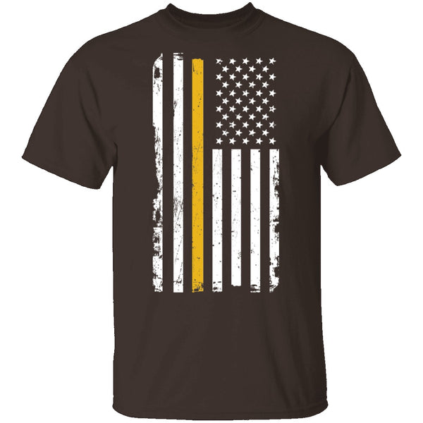 Veteran Marine Flag T-Shirt CustomCat
