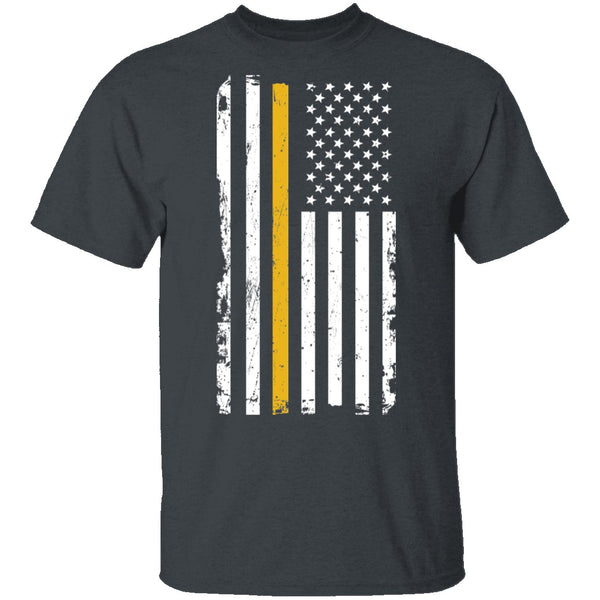 Veteran Marine Flag T-Shirt CustomCat