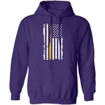 Veteran Marine Flag T-Shirt CustomCat