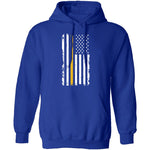 Veteran Marine Flag T-Shirt CustomCat