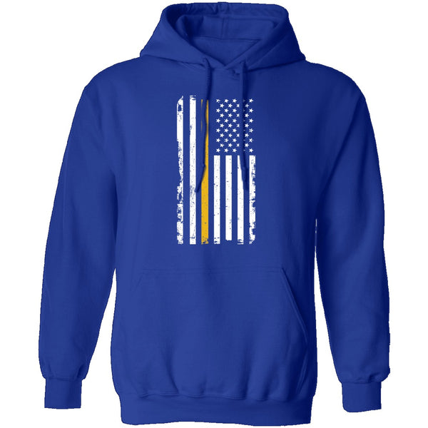 Veteran Marine Flag T-Shirt CustomCat