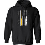 Veteran Marine Flag T-Shirt CustomCat