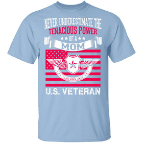 Veteran Mom T-Shirt CustomCat