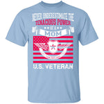 Veteran Mom T-Shirt CustomCat