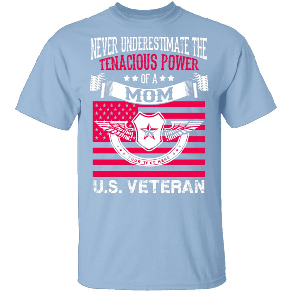 Veteran Mom T-Shirt CustomCat