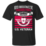 Veteran Mom T-Shirt CustomCat