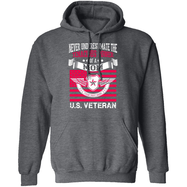 Veteran Mom T-Shirt CustomCat