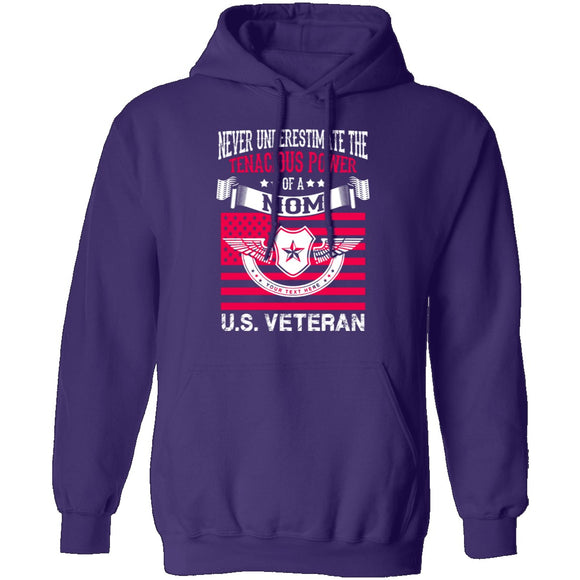 Veteran Mom T-Shirt CustomCat