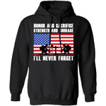 Veteran Never Forget T-Shirt CustomCat