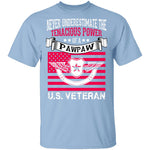 Veteran Pawpaw T-Shirt CustomCat