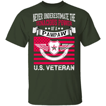 Veteran Pawpaw T-Shirt CustomCat