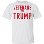 Veterans For Trump T-Shirt CustomCat
