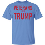 Veterans For Trump T-Shirt CustomCat
