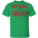 Veterans For Trump T-Shirt CustomCat