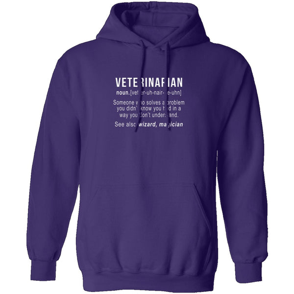 Veterinarian Definition T-Shirt CustomCat