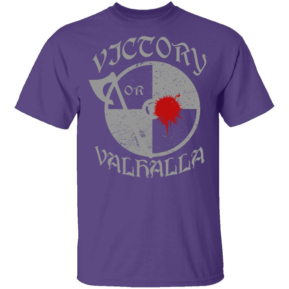 Victory or Valhalla T-Shirt CustomCat
