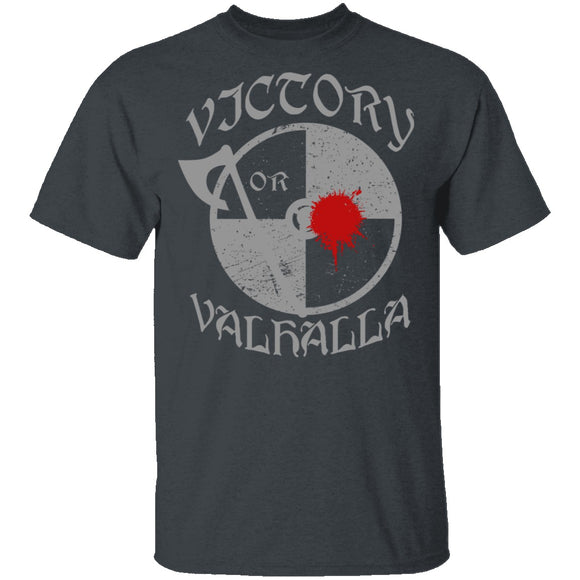 Victory or Valhalla T-Shirt CustomCat