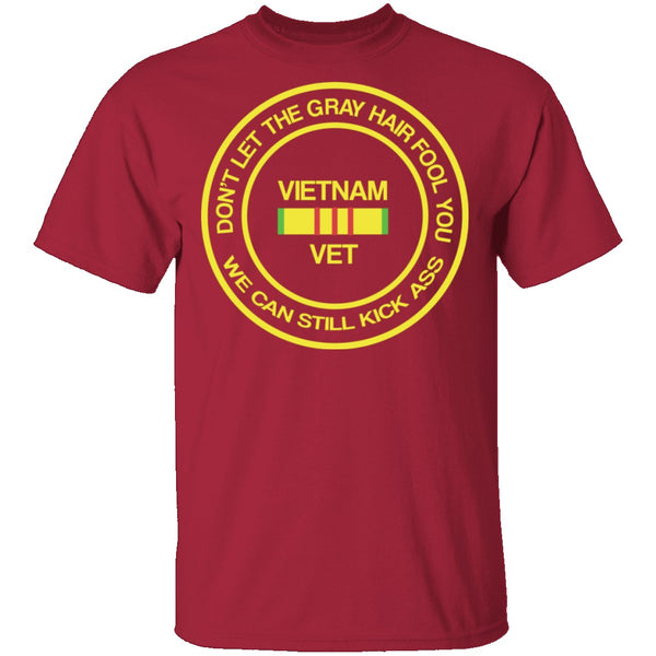 Vietnam Veteran T-Shirt CustomCat