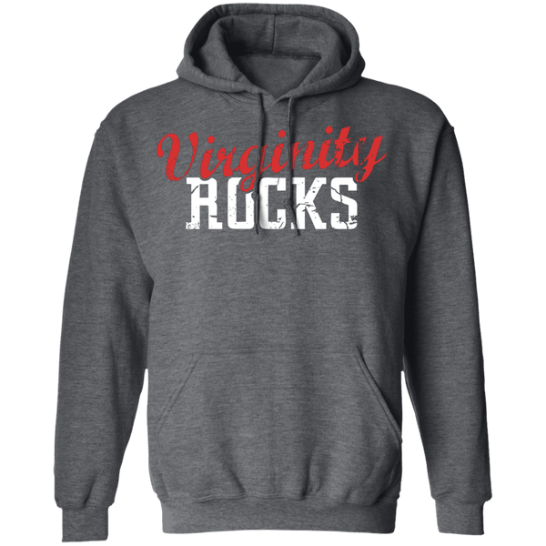 Virginity Rocks T-Shirt CustomCat