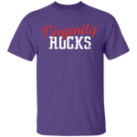 Virginity Rocks T-Shirt CustomCat