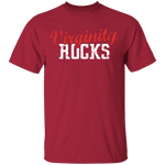Virginity Rocks T-Shirt CustomCat