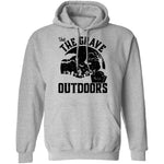 Visit The Grave Outdoors T-Shirt CustomCat