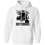 Visit The Grave Outdoors T-Shirt CustomCat