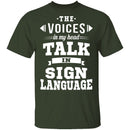Voices In My Head T-Shirt CustomCat