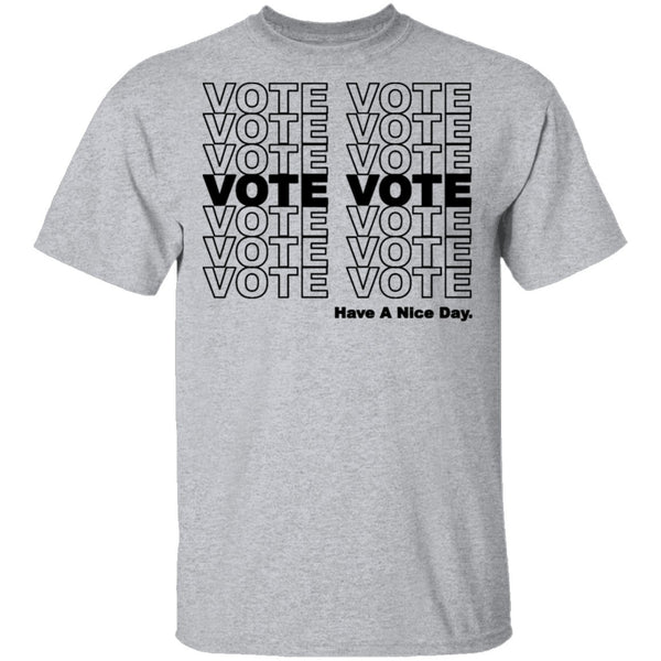 Vote T-Shirt CustomCat