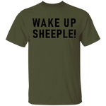 Wake Up Sheeple T-Shirt CustomCat