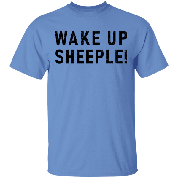 Wake Up Sheeple T-Shirt CustomCat