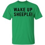 Wake Up Sheeple T-Shirt CustomCat