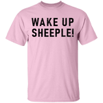 Wake Up Sheeple T-Shirt CustomCat