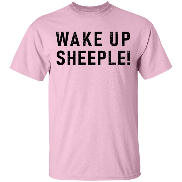 Wake Up Sheeple T-Shirt CustomCat