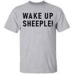 Wake Up Sheeple T-Shirt CustomCat