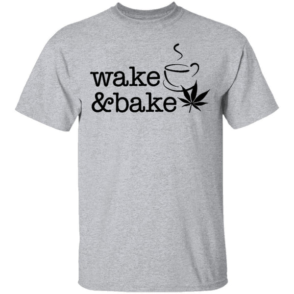 Wake and Bake T-Shirt CustomCat