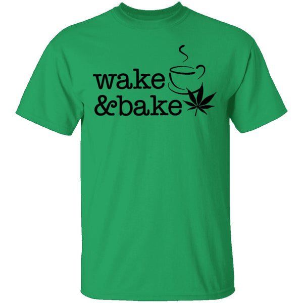 Wake and Bake T-Shirt CustomCat