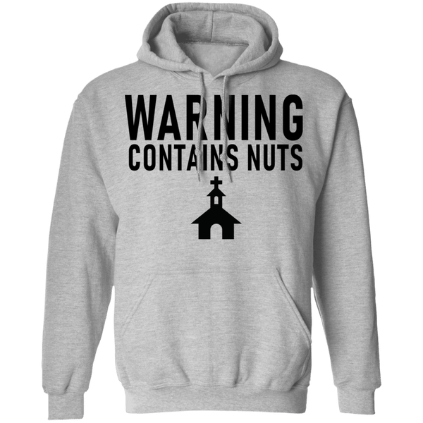 Warning Contains Nuts T-Shirt CustomCat