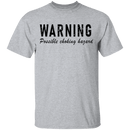 Warning Possible Choking Hazard T-Shirt CustomCat
