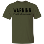 Warning Possible Choking Hazard T-Shirt CustomCat