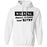 Warning Senior Citizen That Bites T-Shirt CustomCat