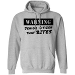 Warning Senior Citizen That Bites T-Shirt CustomCat