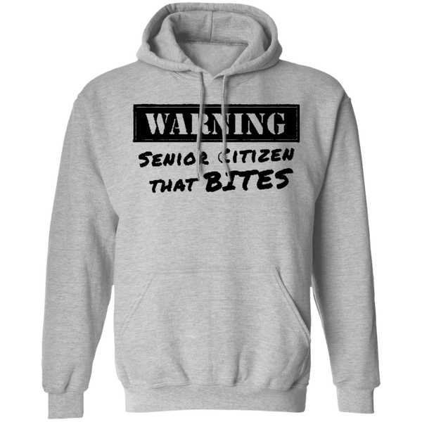 Warning Senior Citizen That Bites T-Shirt CustomCat