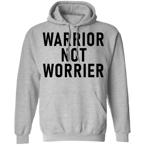 Warrior Not Worrier T-Shirt CustomCat